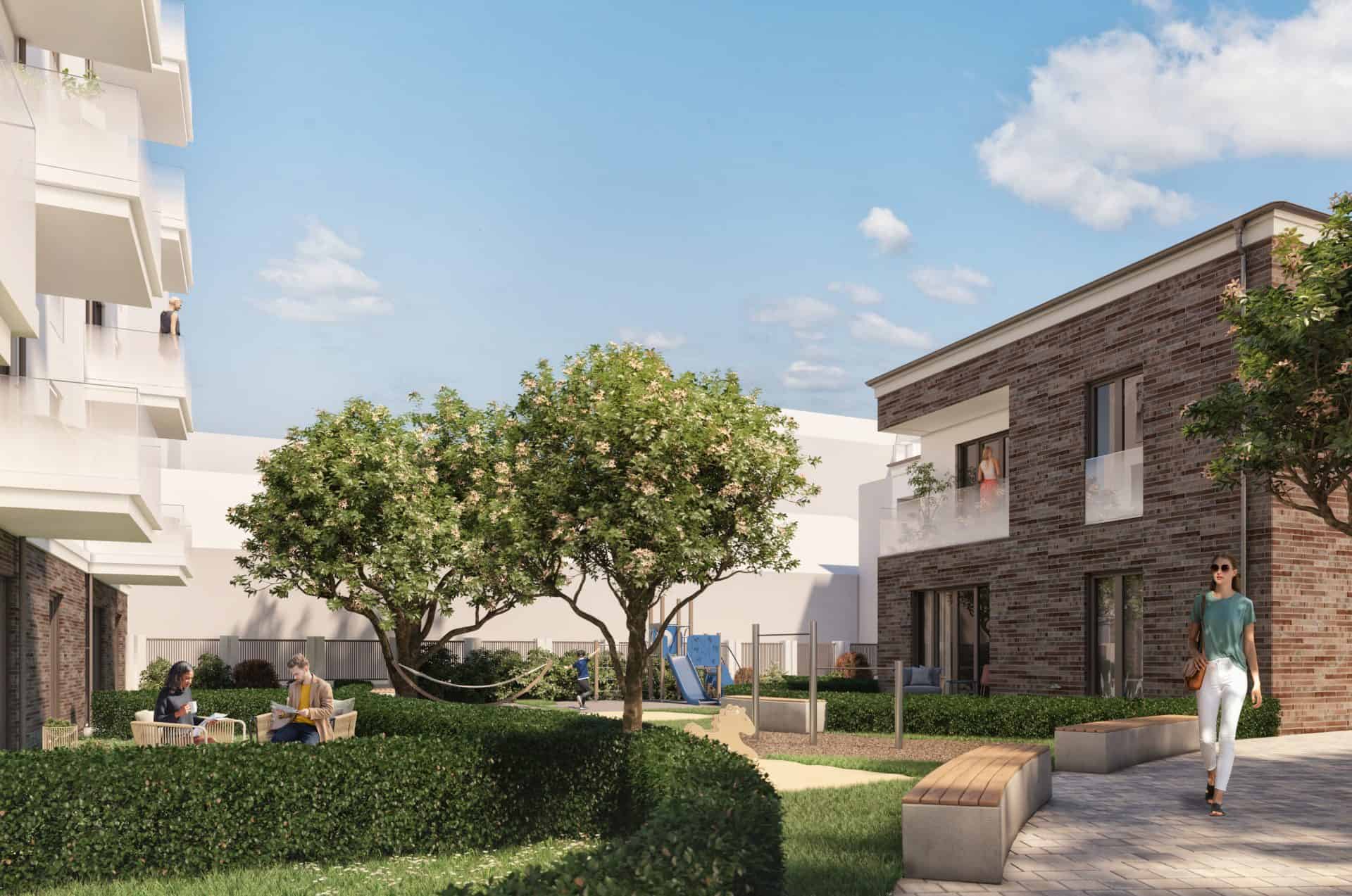 Bizietstraße Innenhof