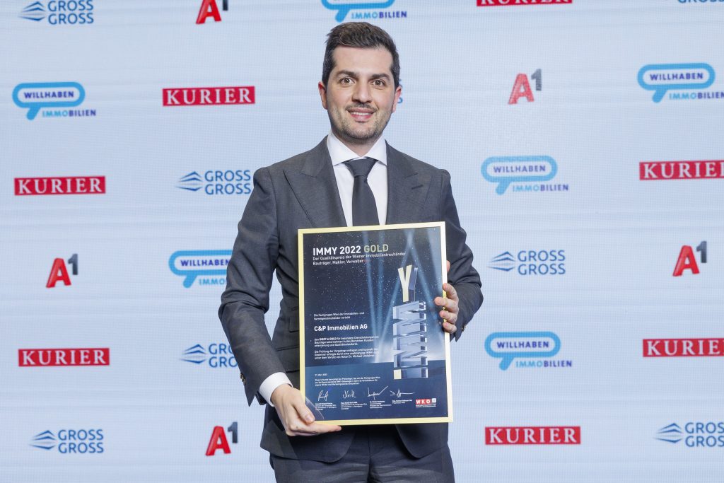 IMMY 2022 Auszeichnung - C&P Immobilien AG